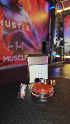 Customer photo review of O.TWO.O HYDRATING GLOSS LIP AND CHEEK BALM