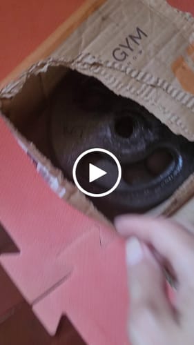 Customer video review of Kit Com 20kg de Anilhas Pintadas