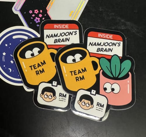 Customer photo review of LOST! Sticker