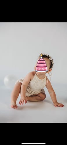 Customer photo review of Crochet Boho Romper