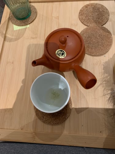 Customer photo review of 22 Tea Samples With Teapot