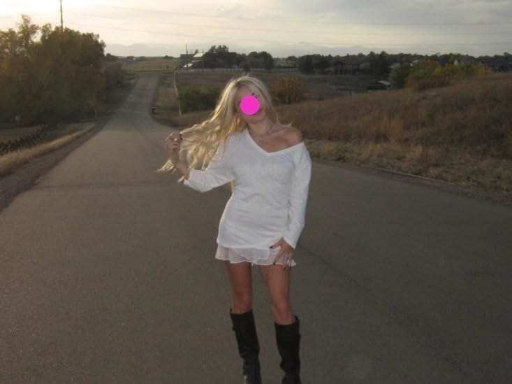 Customer photo review of Seamless Tape in Hair Extensions Best Virgin Hair Lightest Blonde #60