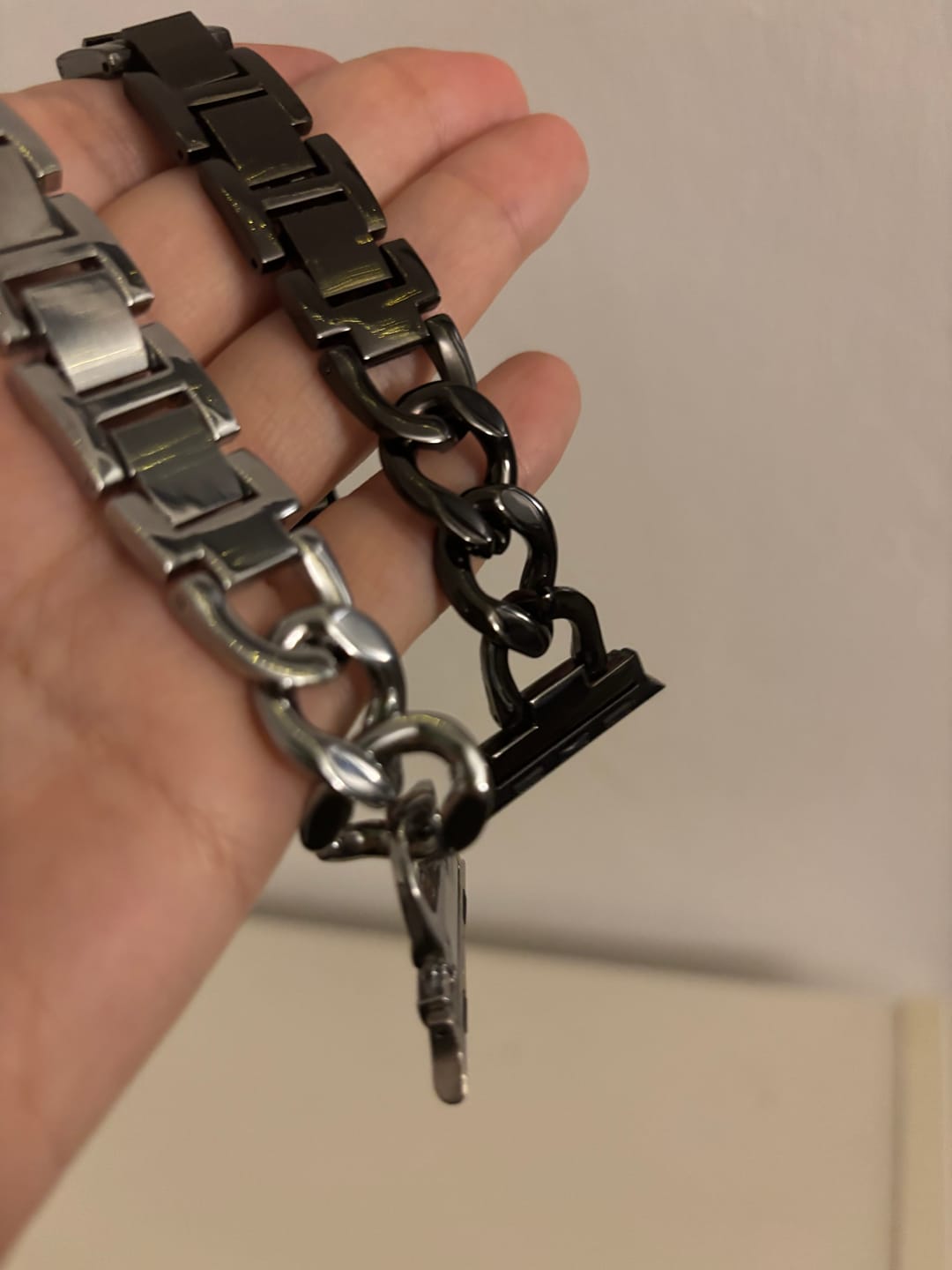 Customer photo review of NEU: Apple Watch Metallarmband "Cecile"