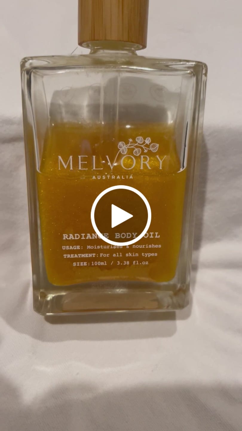 Customer video review of Radiance Body Oil (Skin Firming)