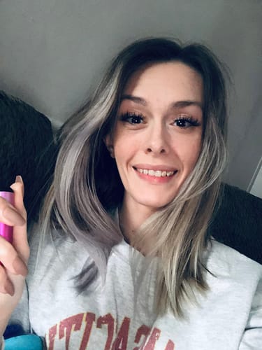 Customer photo review of LUSHSHRUB Self-adhesive Cluster Lashes