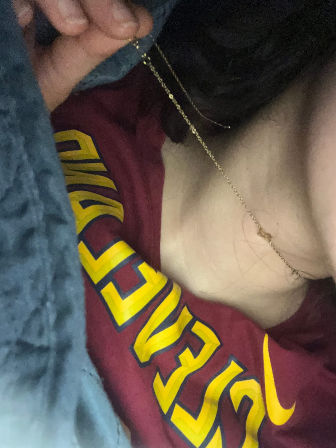 Customer photo review of Fancy Clover Kette | 18K vergoldet