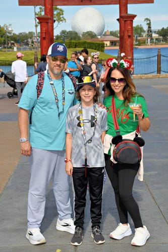 Customer photo review of Obsidian Mickey Anaheim Crossbody