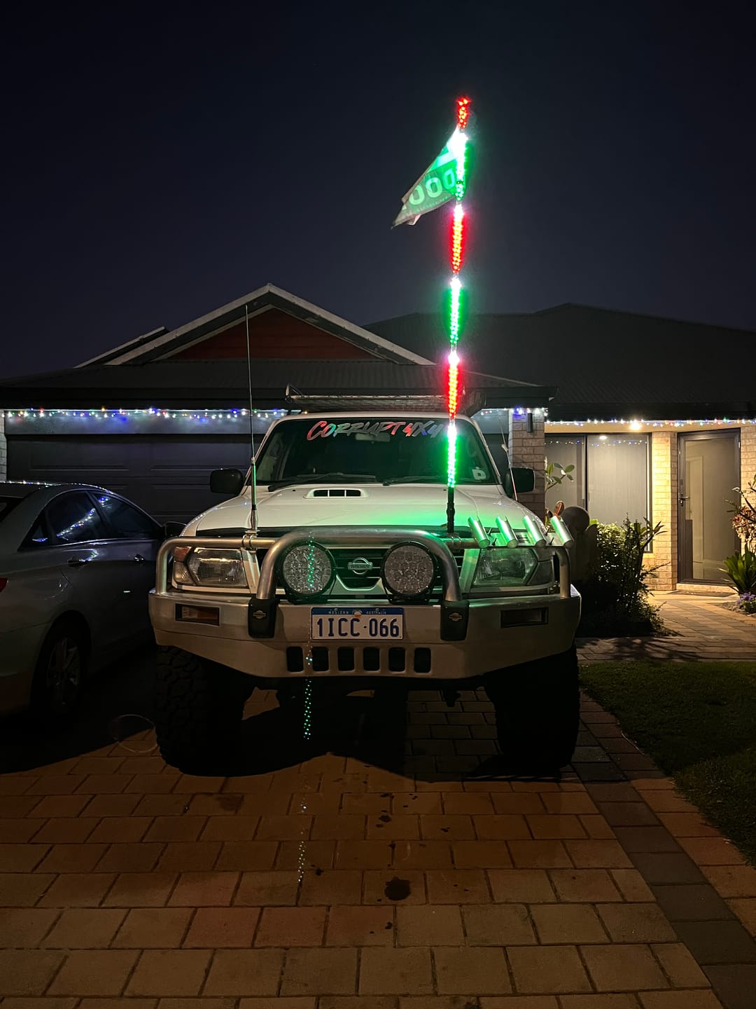 Customer photo review of 6ft LED Whip Lights
