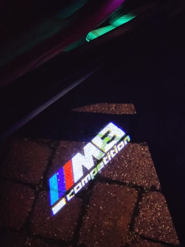 Customer photo review of BMW DOOR LIGHTS