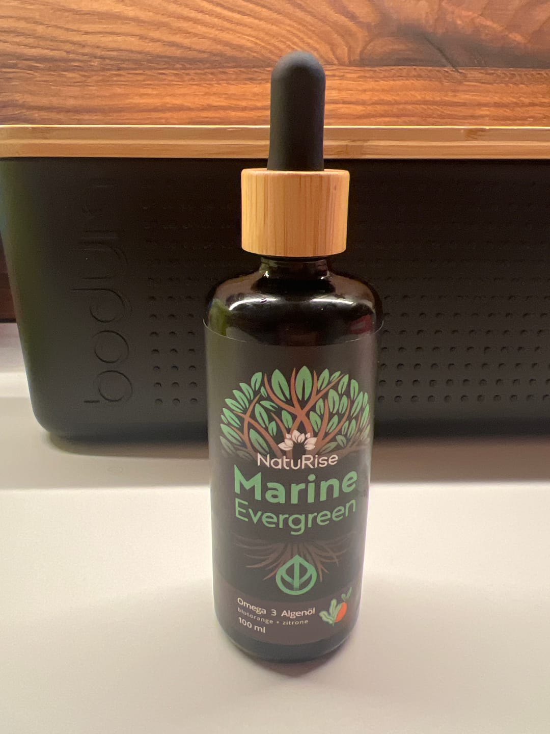 Customer photo review of Omega-3 Algenöl (100ml)