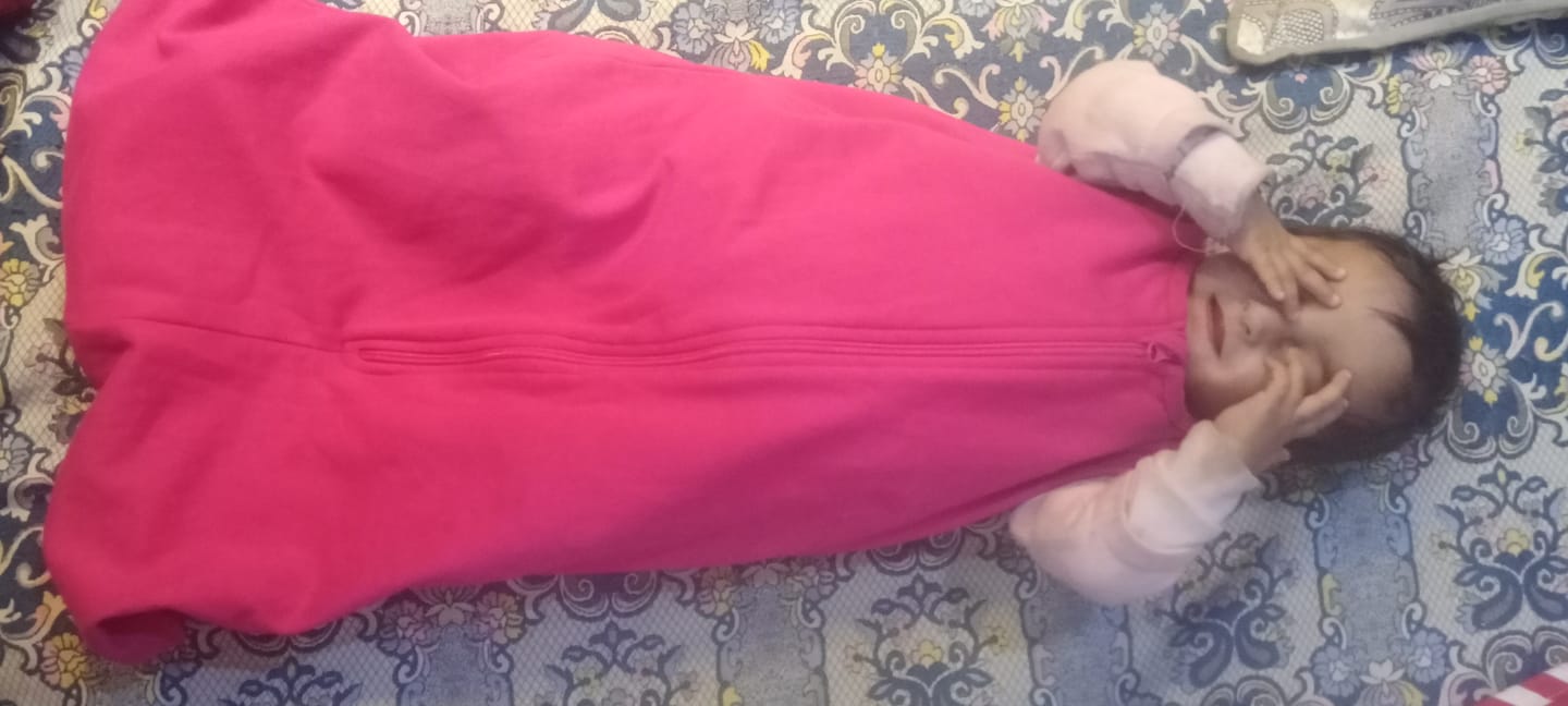 Customer photo review of Sleeping Sack (winter edition)