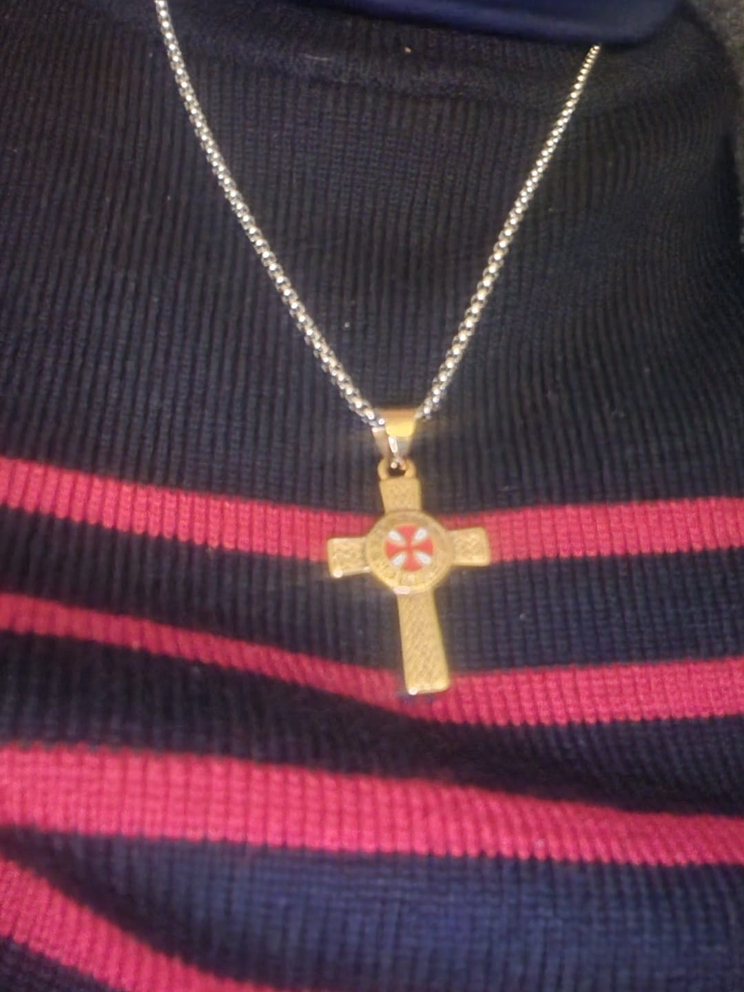 Customer photo review of Collier Honneur de Templier