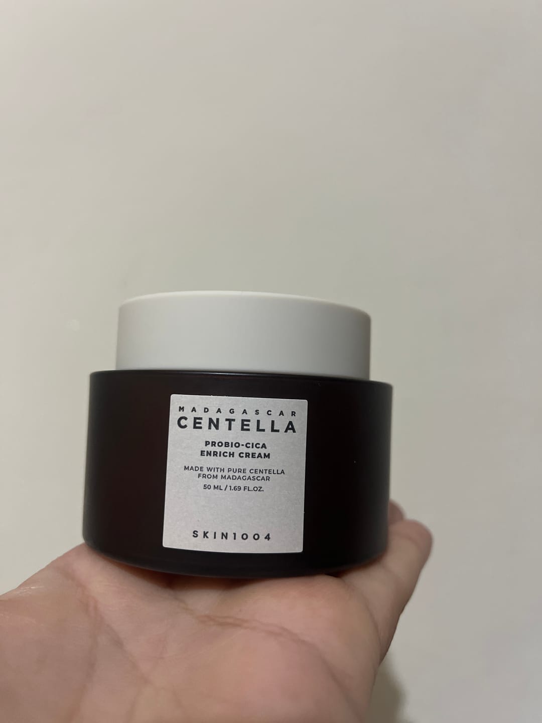 Customer photo review of SKIN1004 - Madagascar Centella Probio-Cica Enrich Cream 50 ML | Crema Hidratante Antiedad y Calmante