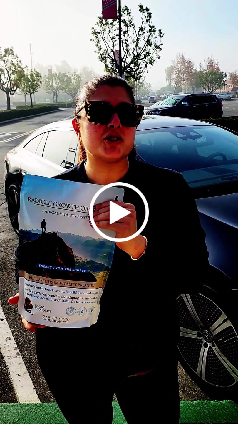 Customer video review of Full Spectrum Vitality Protein Mix