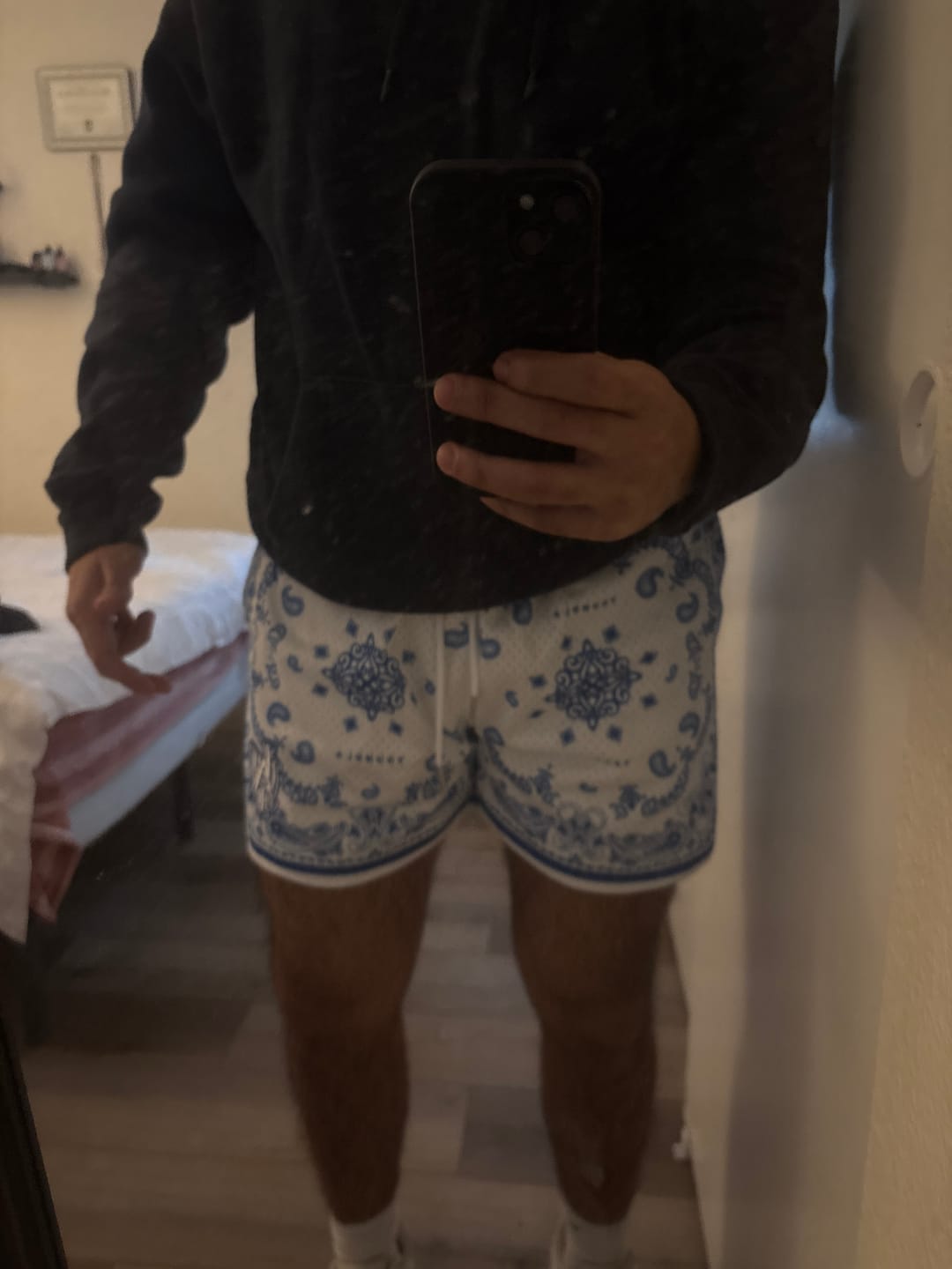 Customer photo review of 132 Infamous Bandana Shorts
