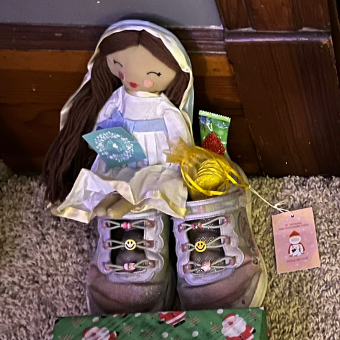 Customer photo review of Blessed Mother Rag Doll