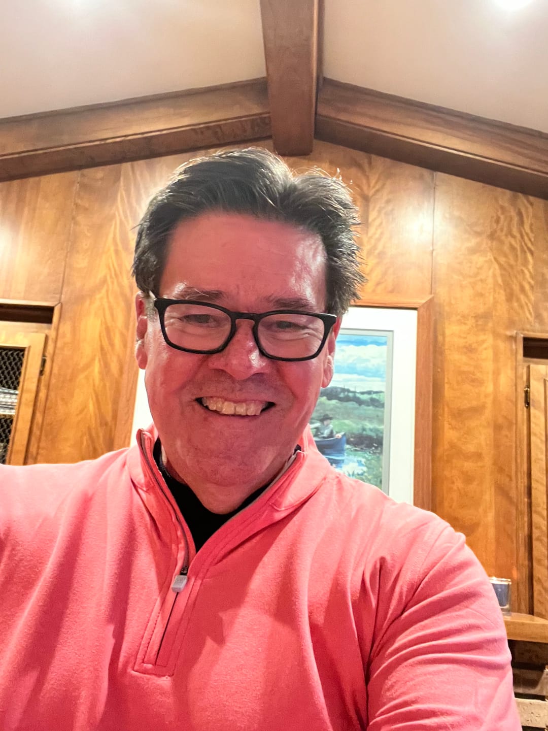 Customer photo review of Heathered 1/4 Zip