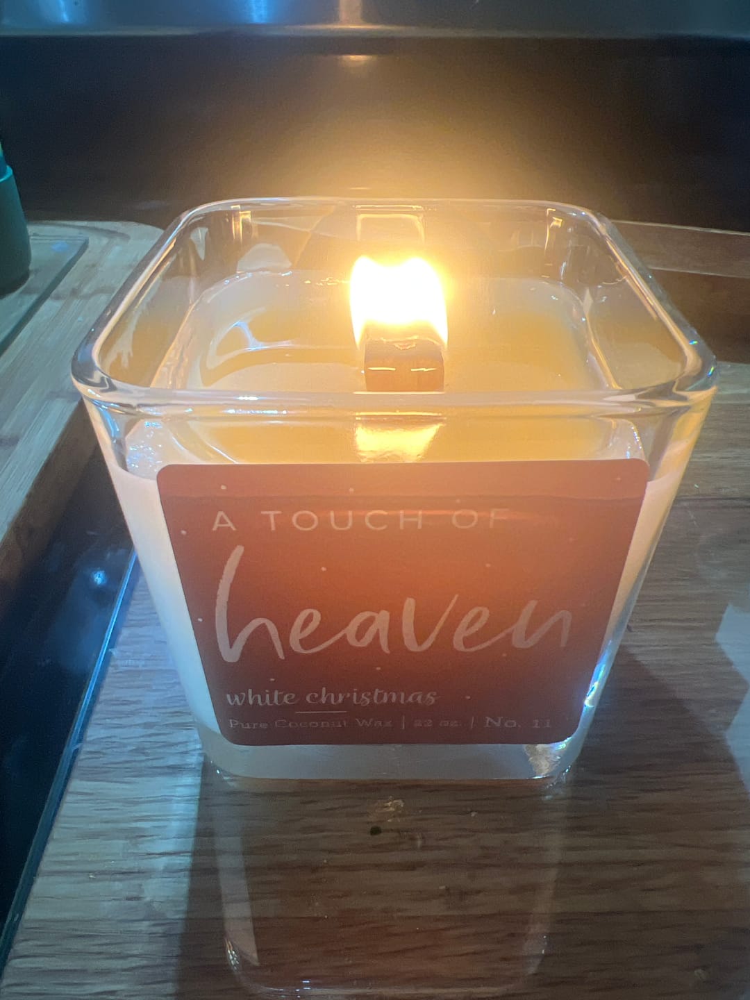 Customer photo review of HEAVEN CANDLE + WHITE CHRISTMAS