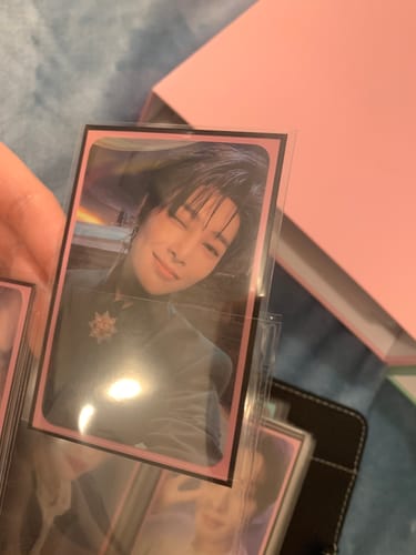 Customer photo review of Coloured Custom Premium+ Outer Sleeves