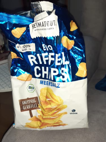 Customer photo review of Bio Riffel Chips Meersalz