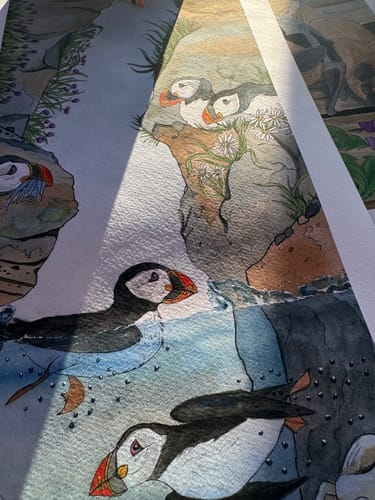 Customer photo review of 7x14 Giclee Fine Art Prints