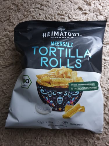 Customer photo review of Bio Tortilla Rolls Meersalz