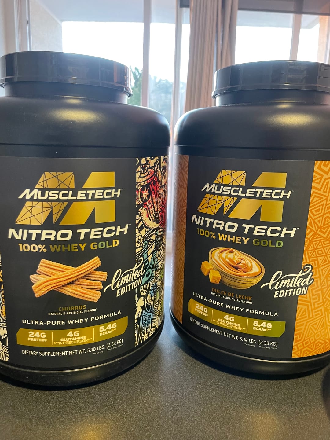 Customer photo review of Muscletech Nitro-Tech 100% Whey Gold 5 Lb