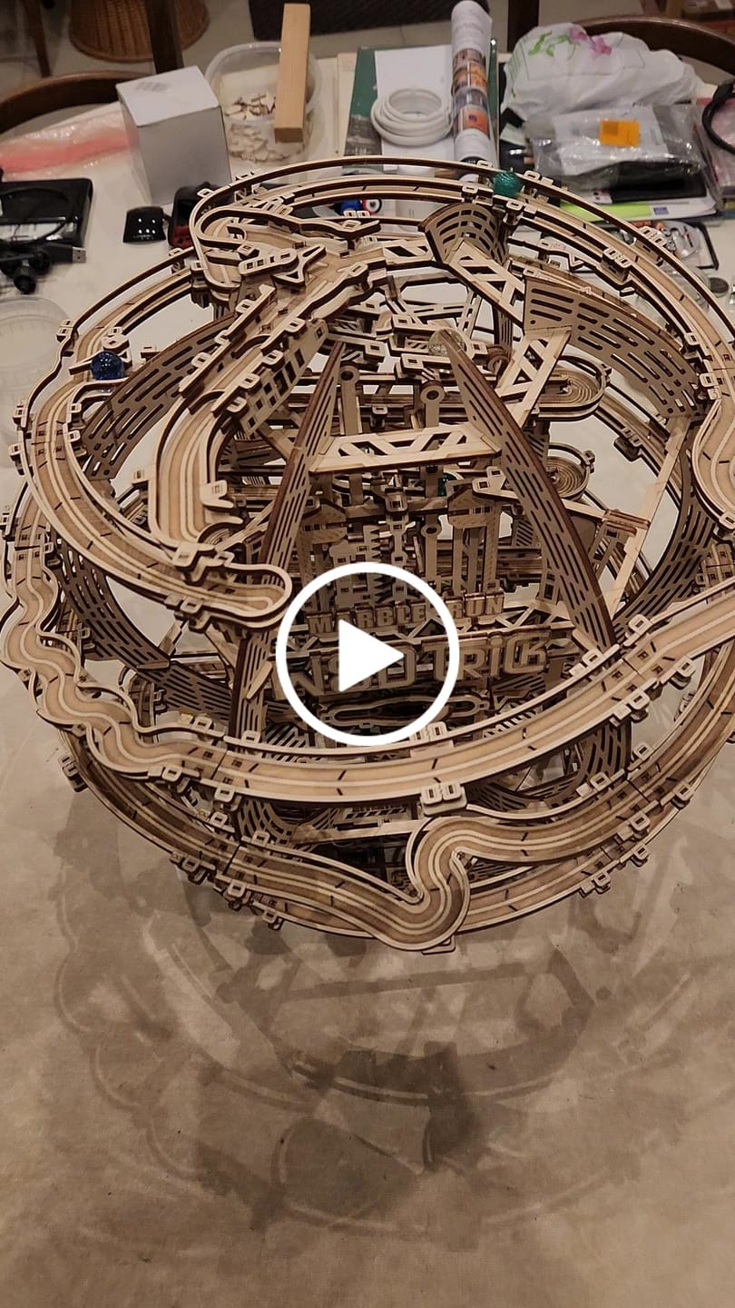 Customer video review of Gravity Marble Run