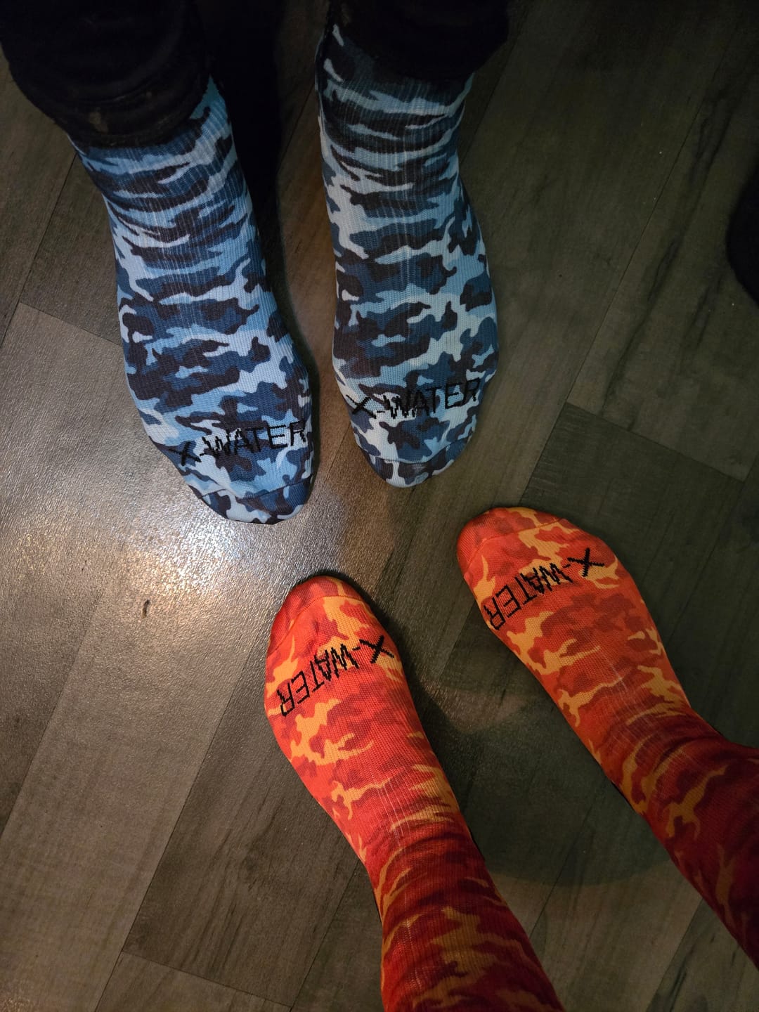 Customer photo review of Pre-Orders Only HEMY Crew Waterproof Socks