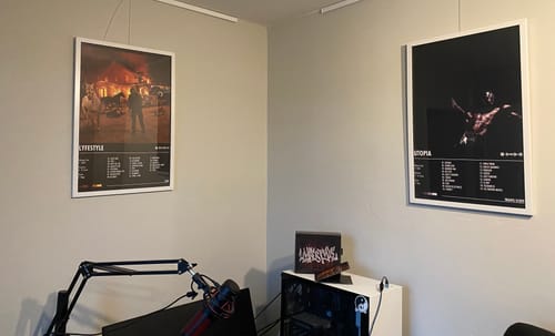 Customer photo review of Travis Scott - UTOPIA | Album Cover Poster
