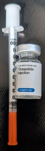 Customer photo review of Tirzepatide Weight Loss Program