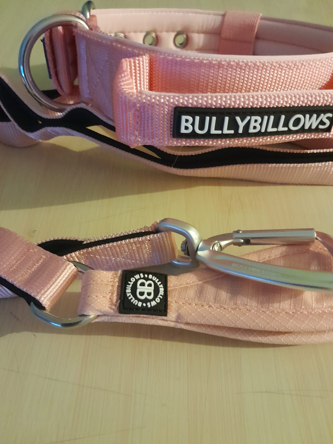 Customer photo review of Ladder Lead - Multiple Handles - Pink
