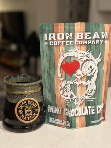 Customer photo review of Mint Chocolate Chip - 12oz