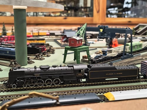 Customer photo review of BLI 7409 Delaware & Hudson 4-8-4, Centennial Locomotive #302, Paragon4 Sound/DC/DCC, Smoke, N (w deflectors)