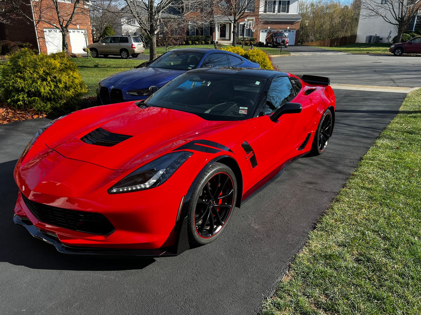 Customer photo review of Corvette C7 Extended Front & Rear Splash Guards