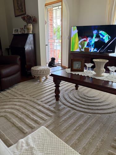 Customer photo review of Marigold Dior Natural Rug
