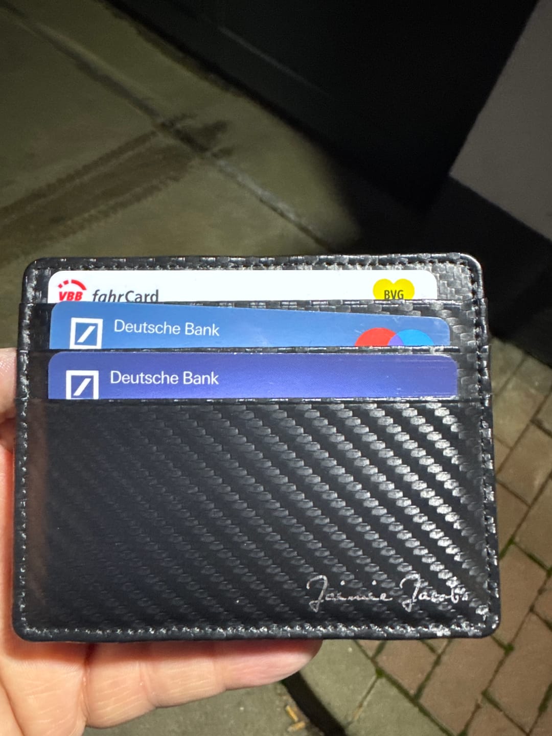 Customer photo review of Flap Boy Slim - Magic Wallet without Coin Pocket