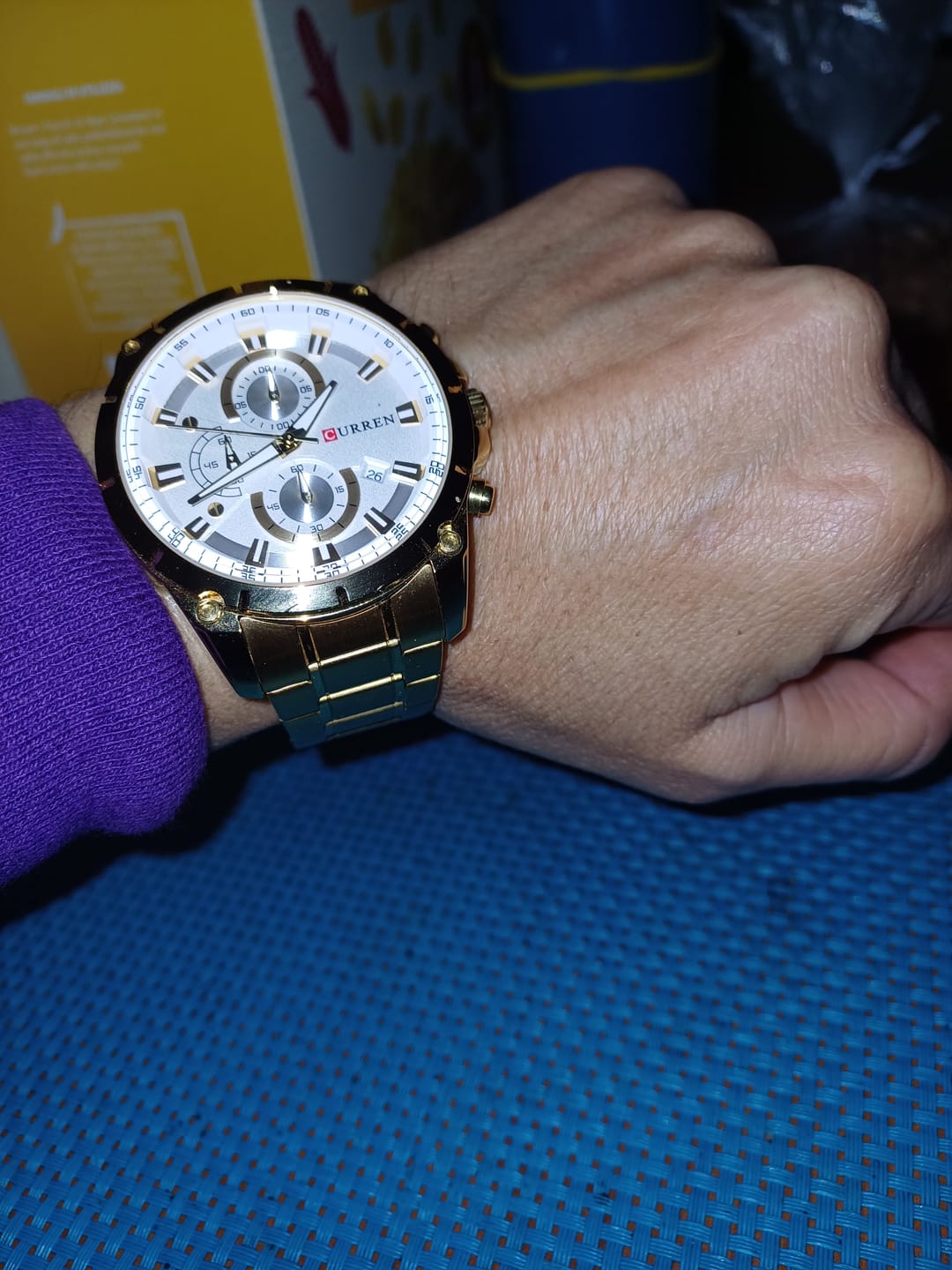 Customer photo review of Curren Dublino® orologio uomo acciaio