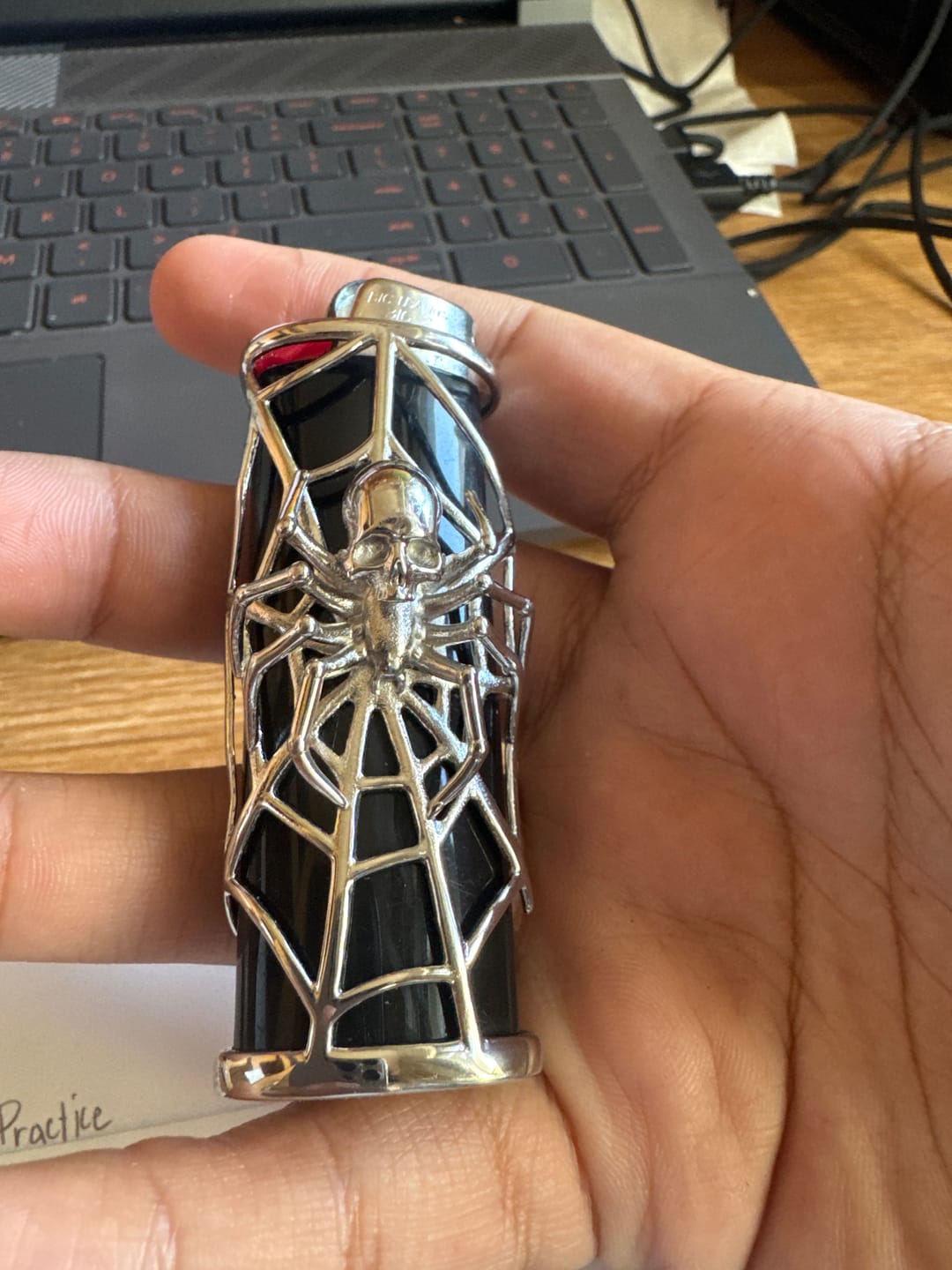 Customer photo review of SPIDER LIGHTER CASE
