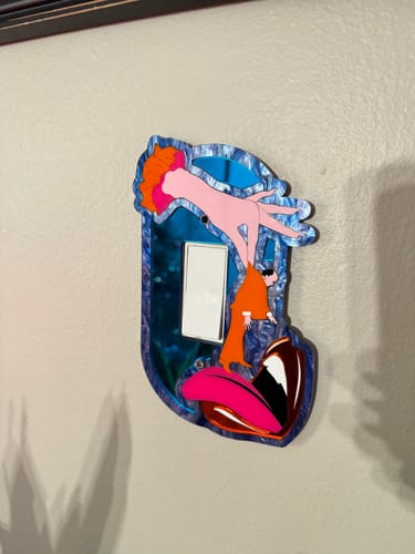 Customer photo review of Maneater Light Switch Cover
