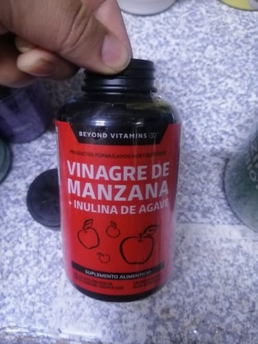 Customer photo review of Vinagre de Manzana + Inulina de Agave