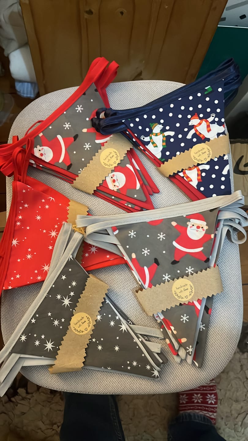 Customer photo review of Plain Polycotton Bias Binding Tape - 5 metres