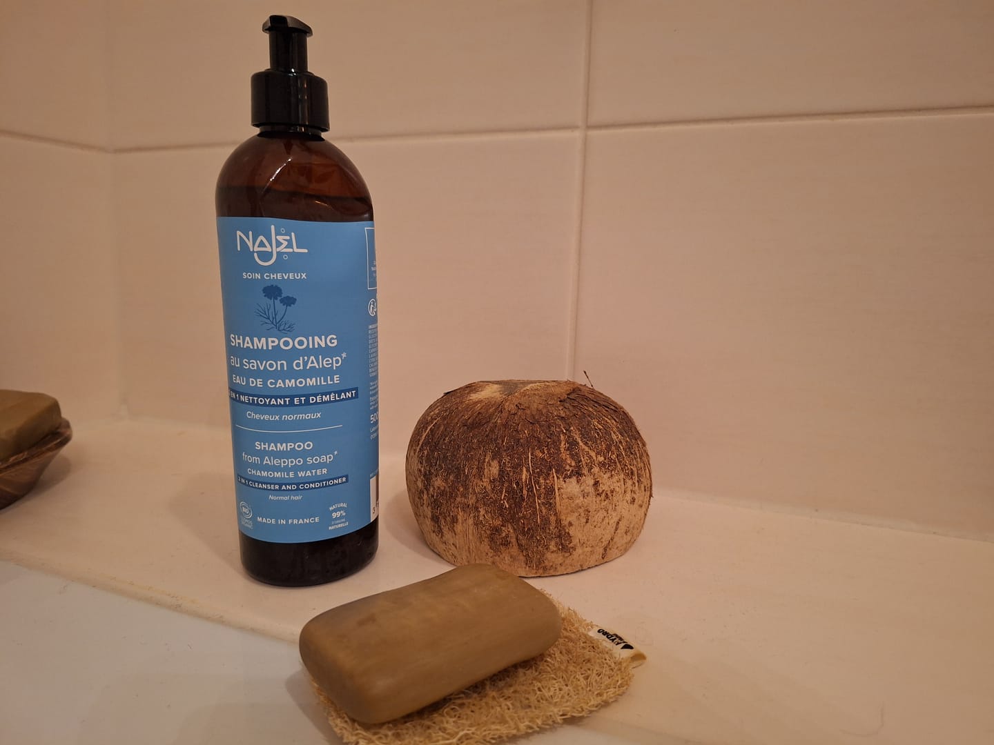 Customer photo review of 2-in-1 Aleppo Shampoo (500ml)