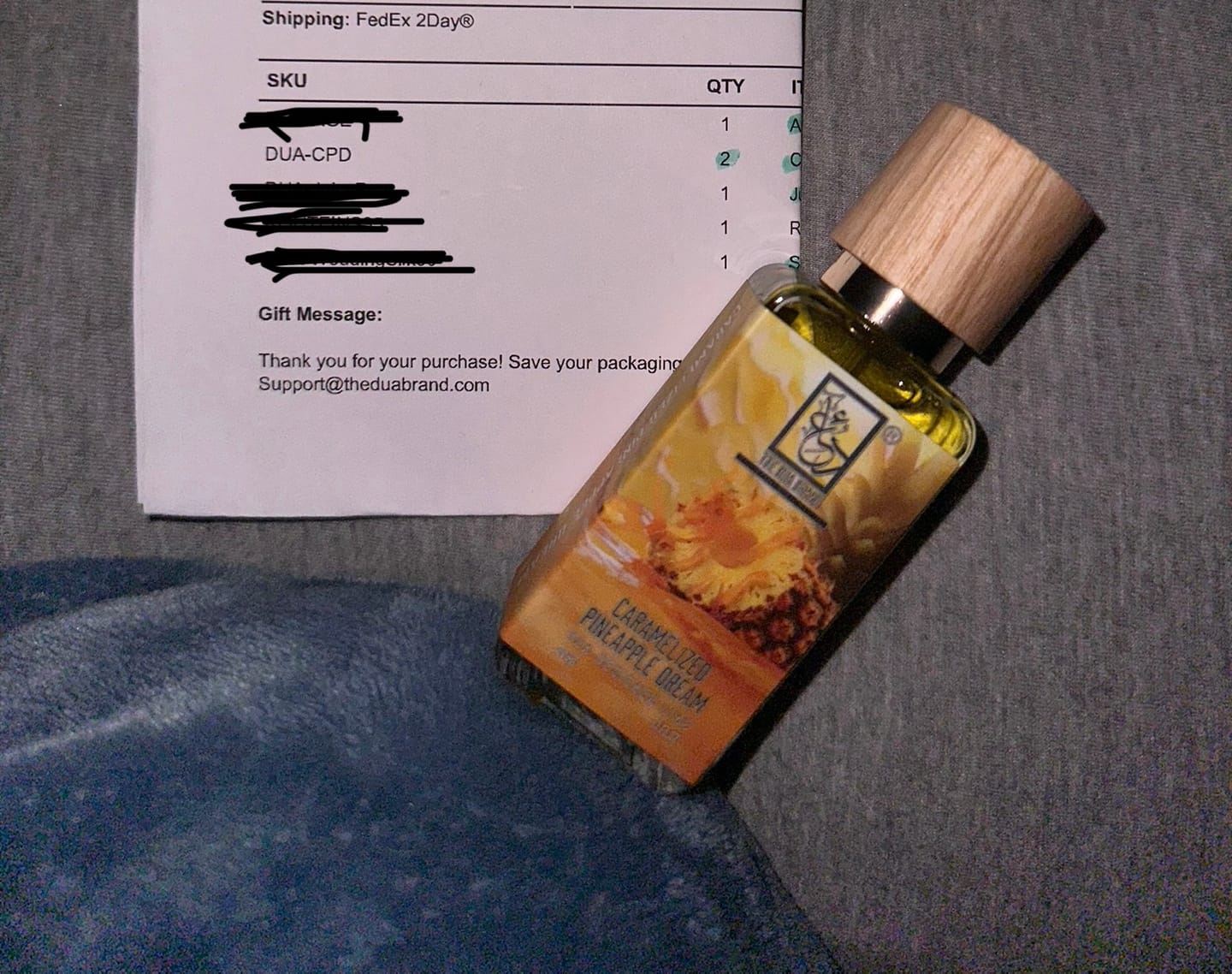 Customer photo review of Caramelized Pineapple Dream