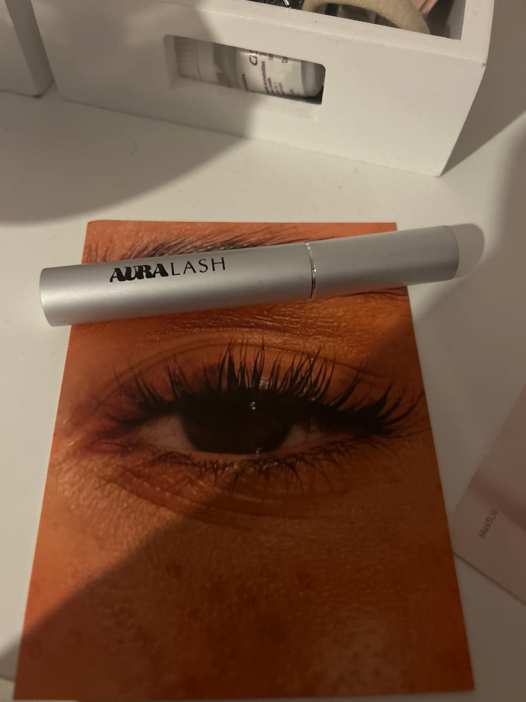 Customer photo review of SÉRUM AURA LASH