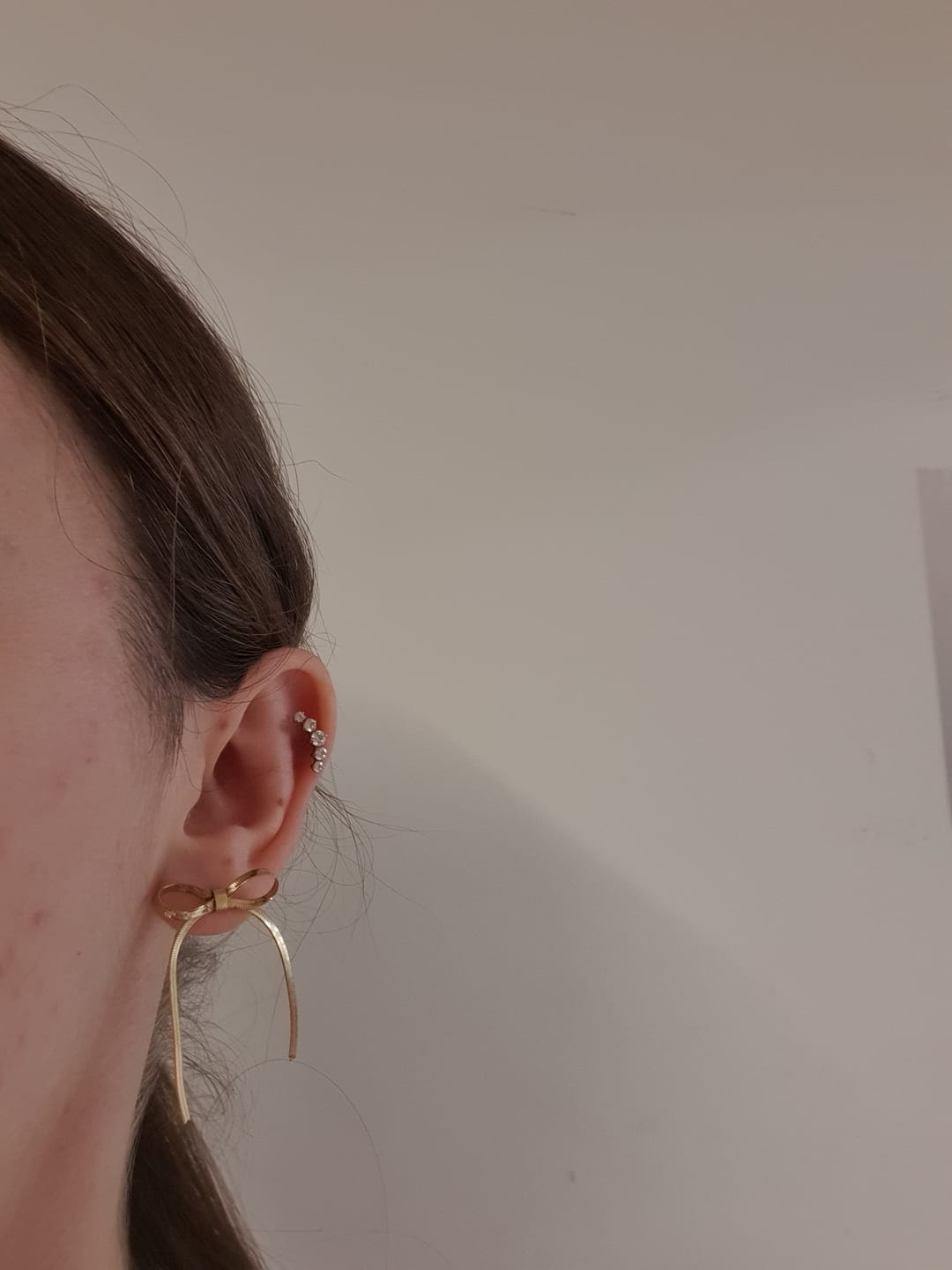 Customer photo review of Line Piercing | Titan