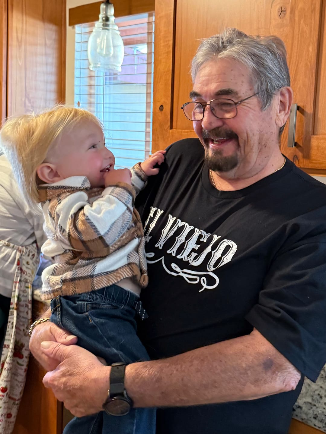 Customer photo review of The Original El Viejo Old School Tee