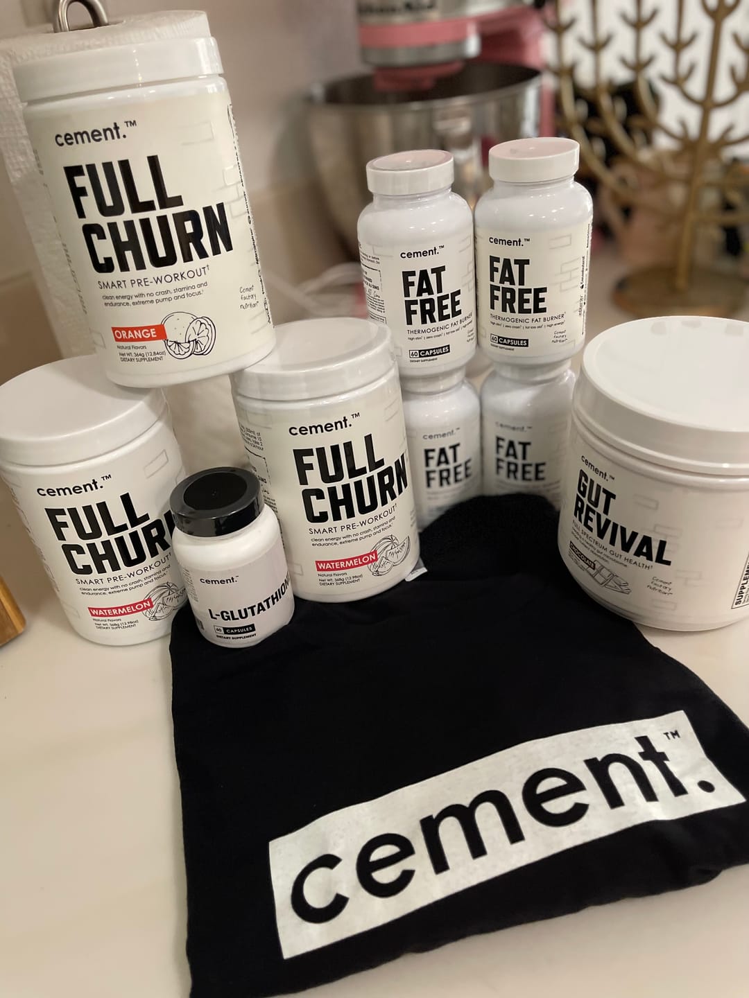Customer photo review of Cement Factory FAT FREE Thermogenic (3 Bottle Bundle)