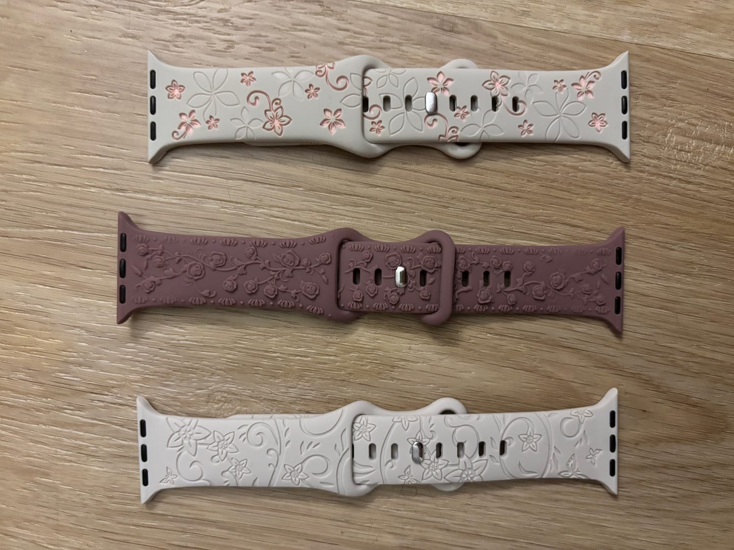 Customer photo review of Apple Watch Silikonband 'Dianne'