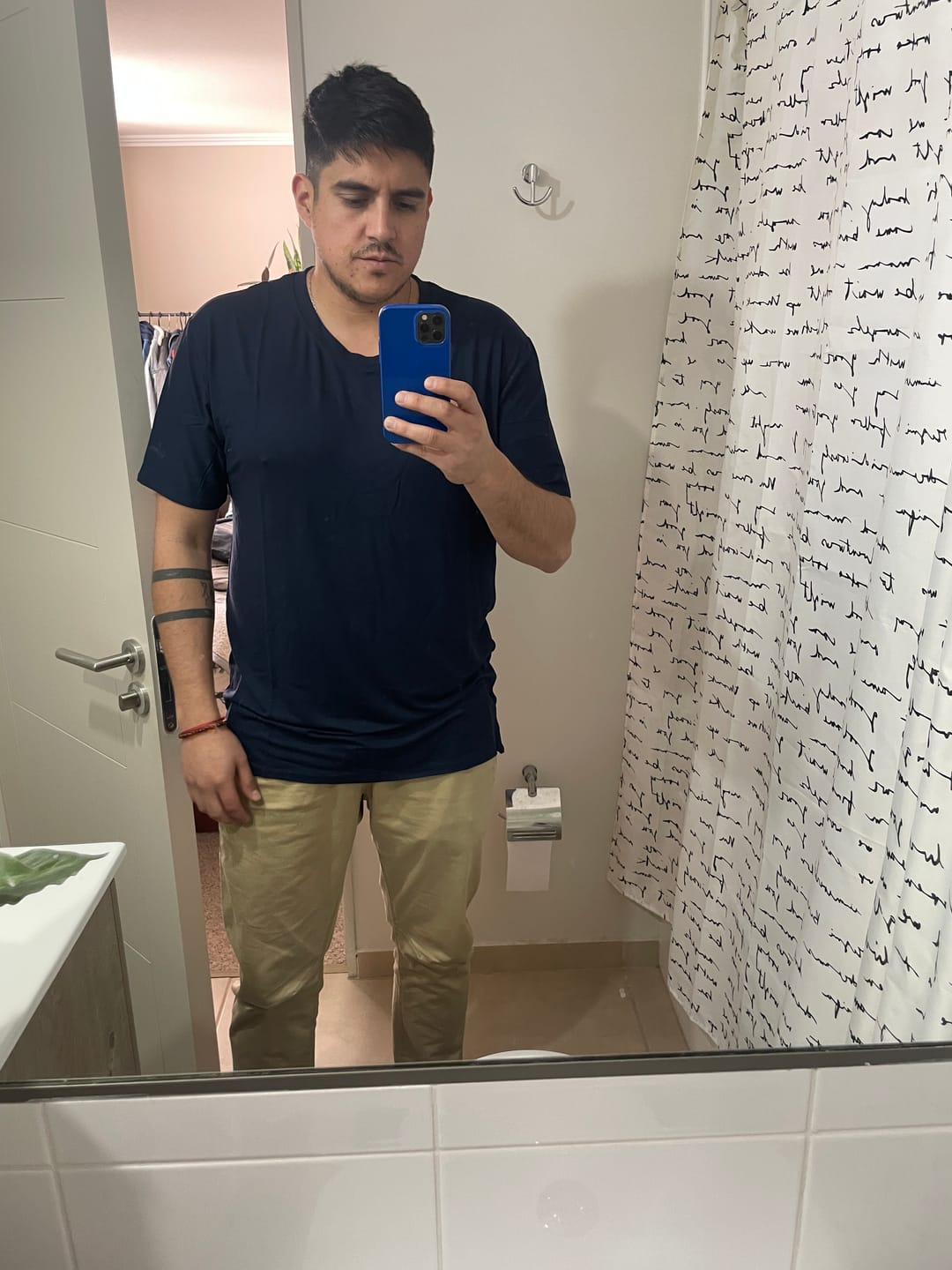 Customer photo review of Polera de Bambú Ultra Suave (Cuello V)